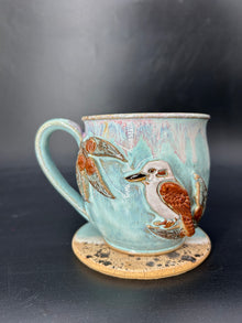 MEDIUM Australian kookaburra mug 2