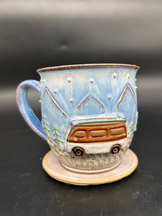 MEDIUM DISCOUNTED Vanlife mug