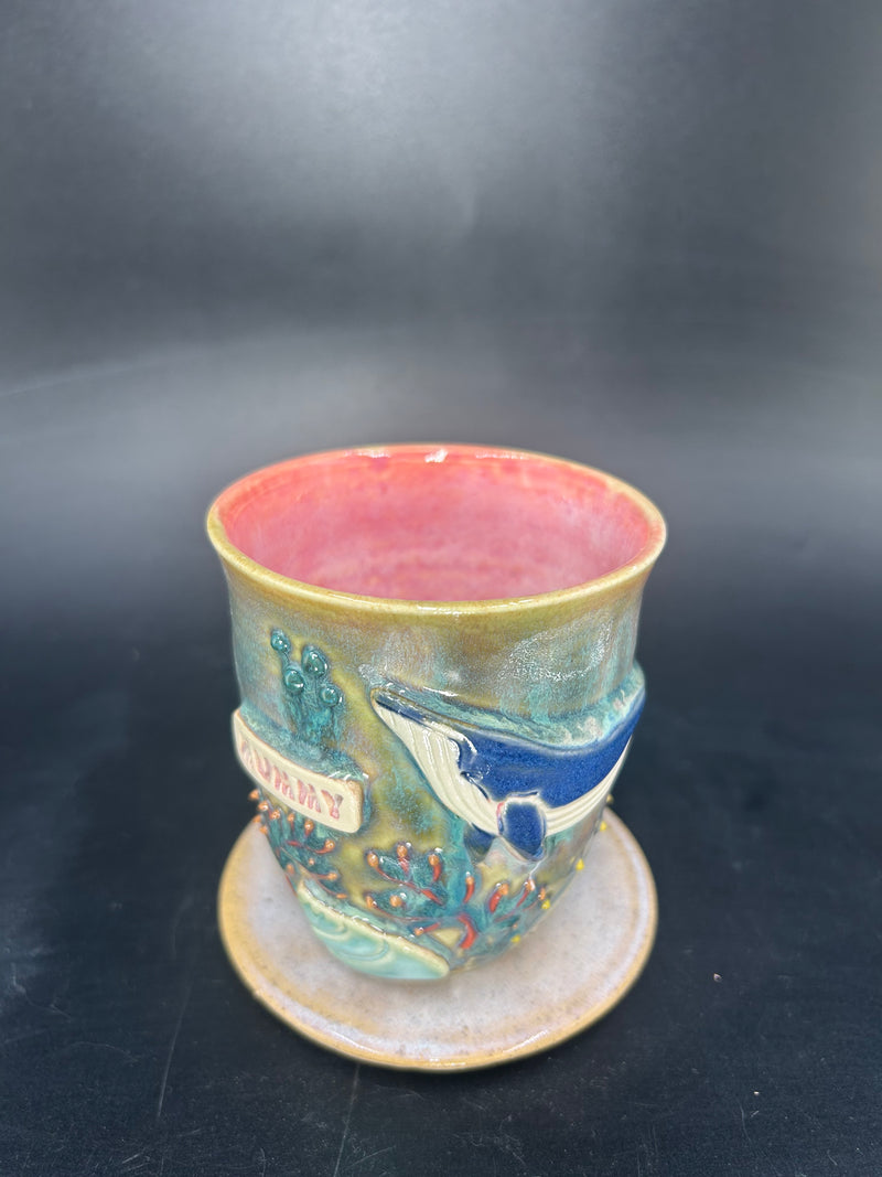 SMALL whale TUMBLER / MUMMY
