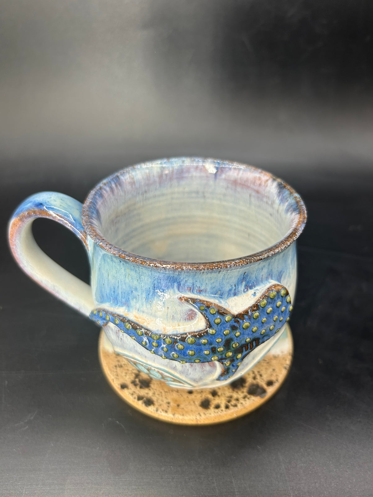 DISCOUNTED - MEDIUM whale shark mug 3