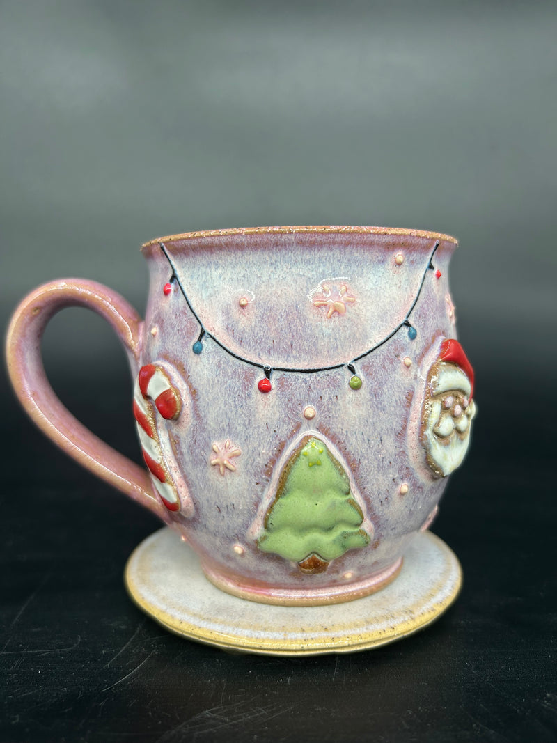 MEDIUM Christmas quirky mug 11