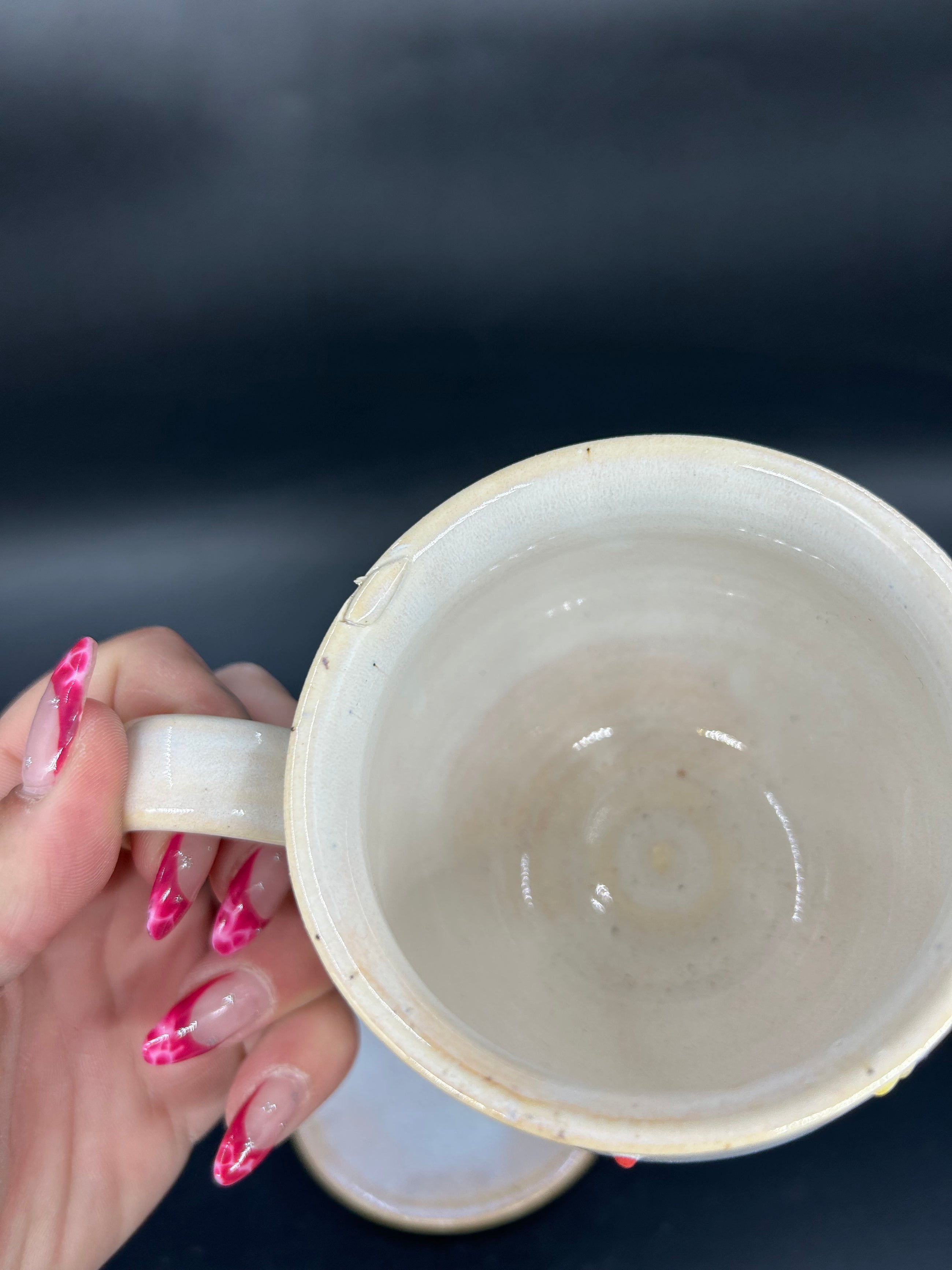 IMPERFECT- flower mug