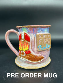 PRE ORDER - PRE ORDER Cowgirl boot mug 2