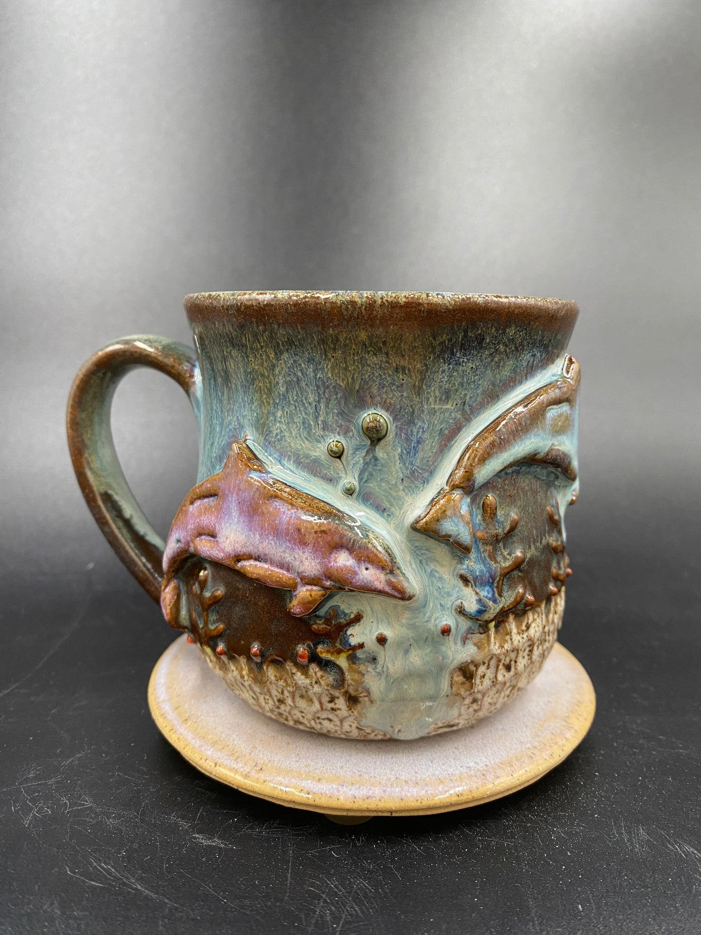 MEDIUM Dolphin Mug 8