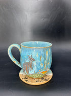 MEDIUM Australian kangaroo mug 1