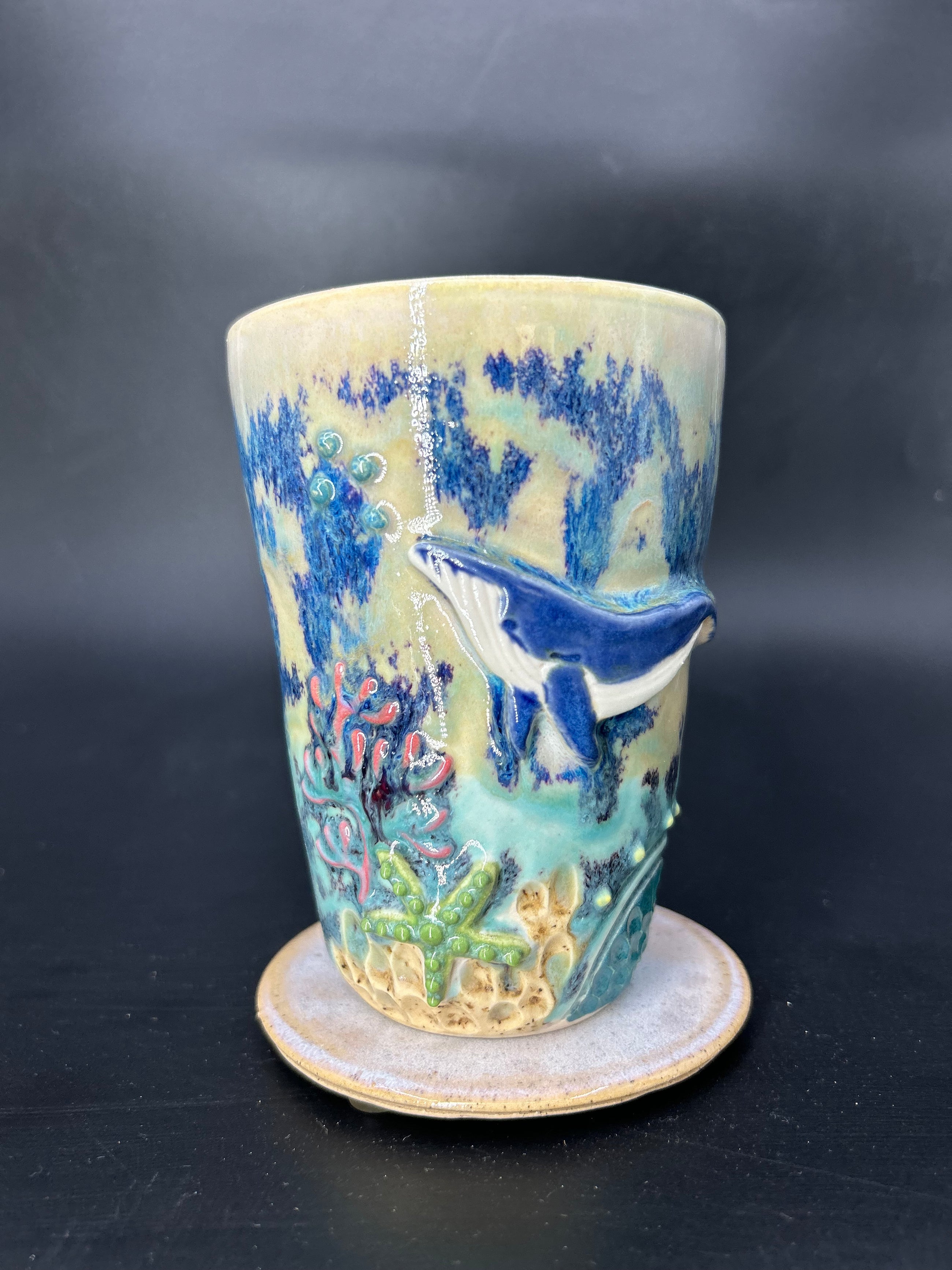 Whale Straw Tumbler