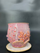 MEDIUM WRAP AROUND whale coral mug 20