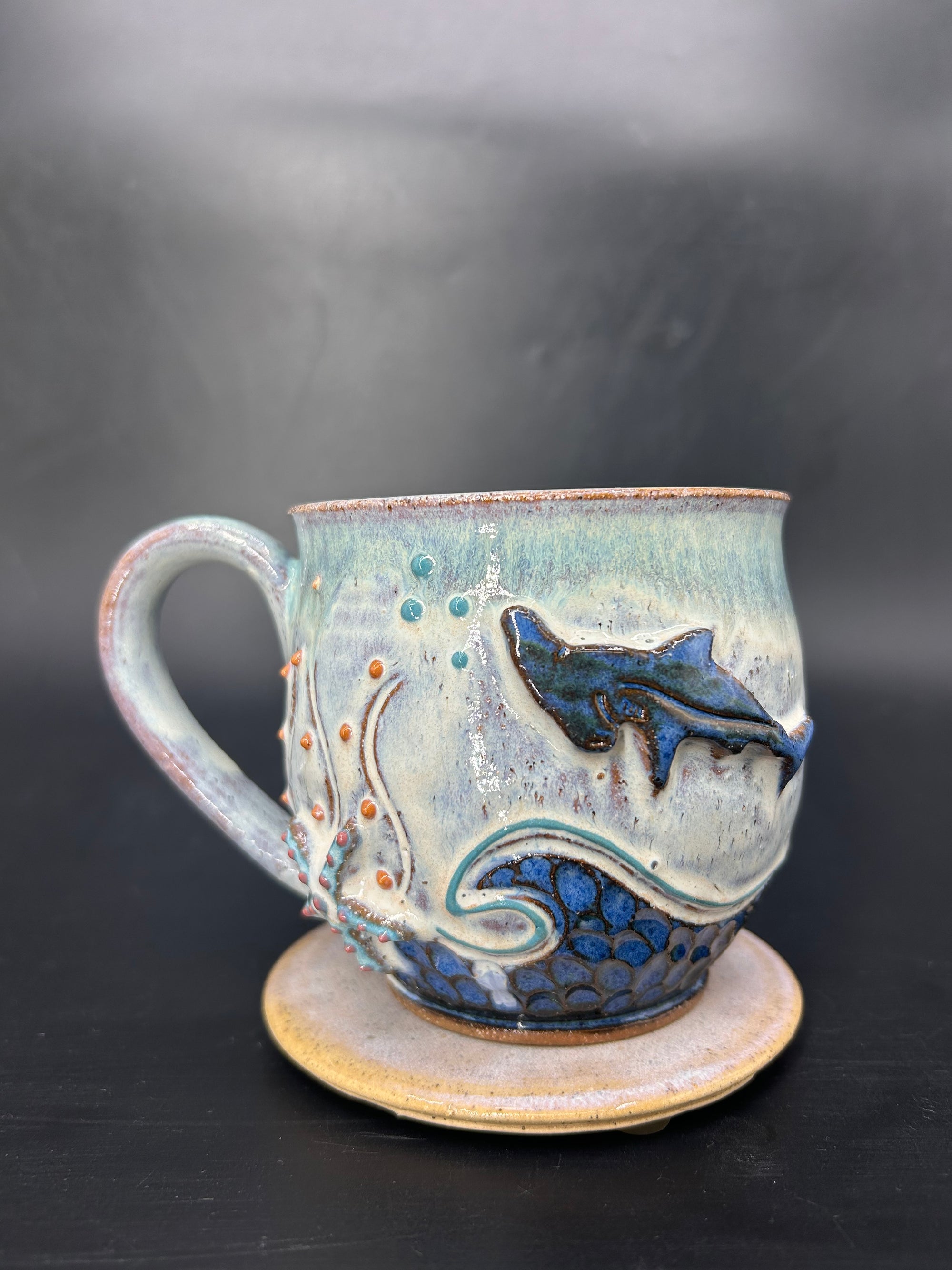 MEDIUM hammerhead shark mug 1