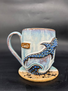 MEDIUM discounted whale shark - dad mug