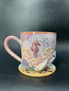 IMPERFECT seahorse mug