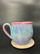 MEDIUM heart shape mug