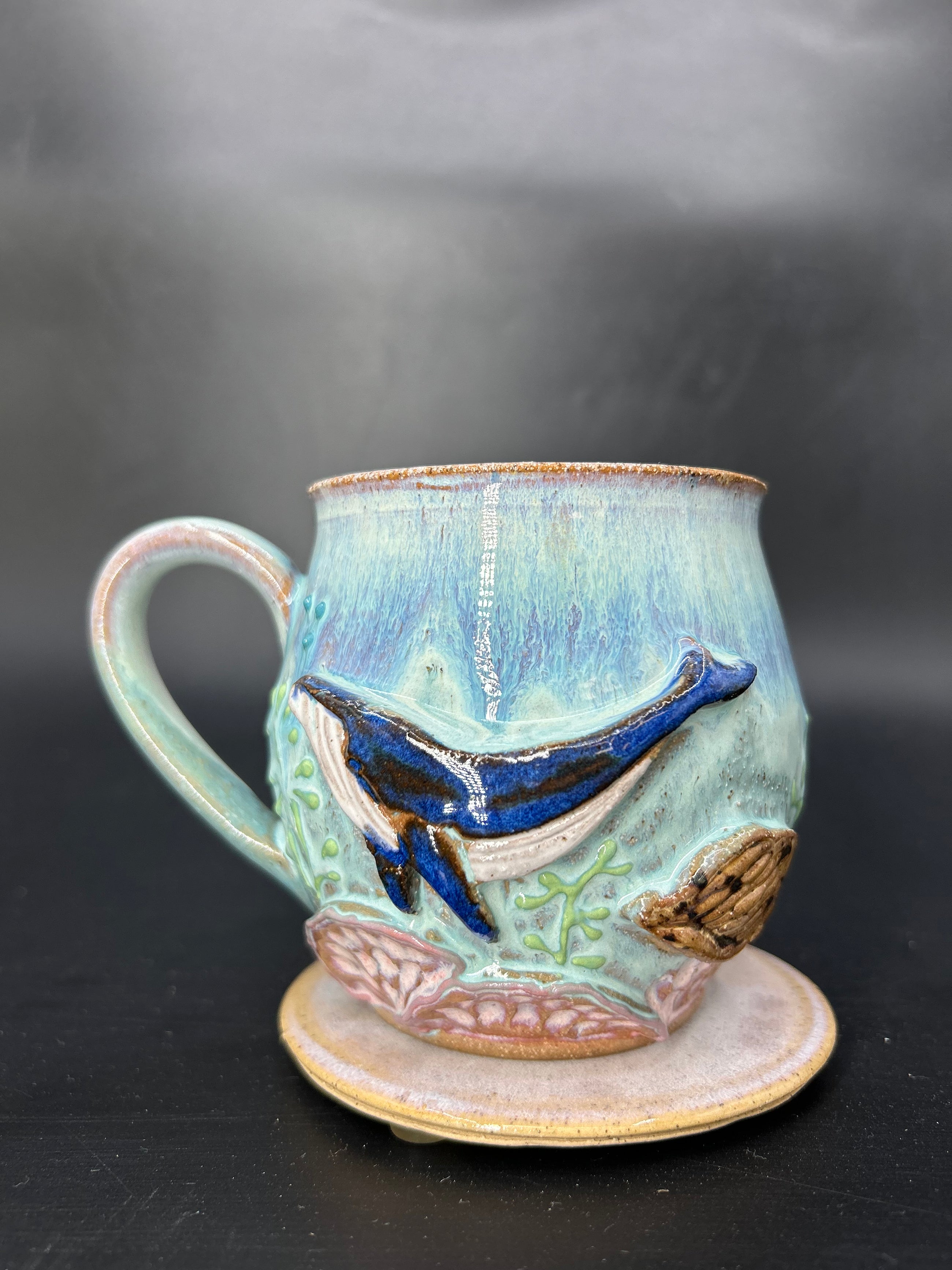 MEDIUM whale mug 12