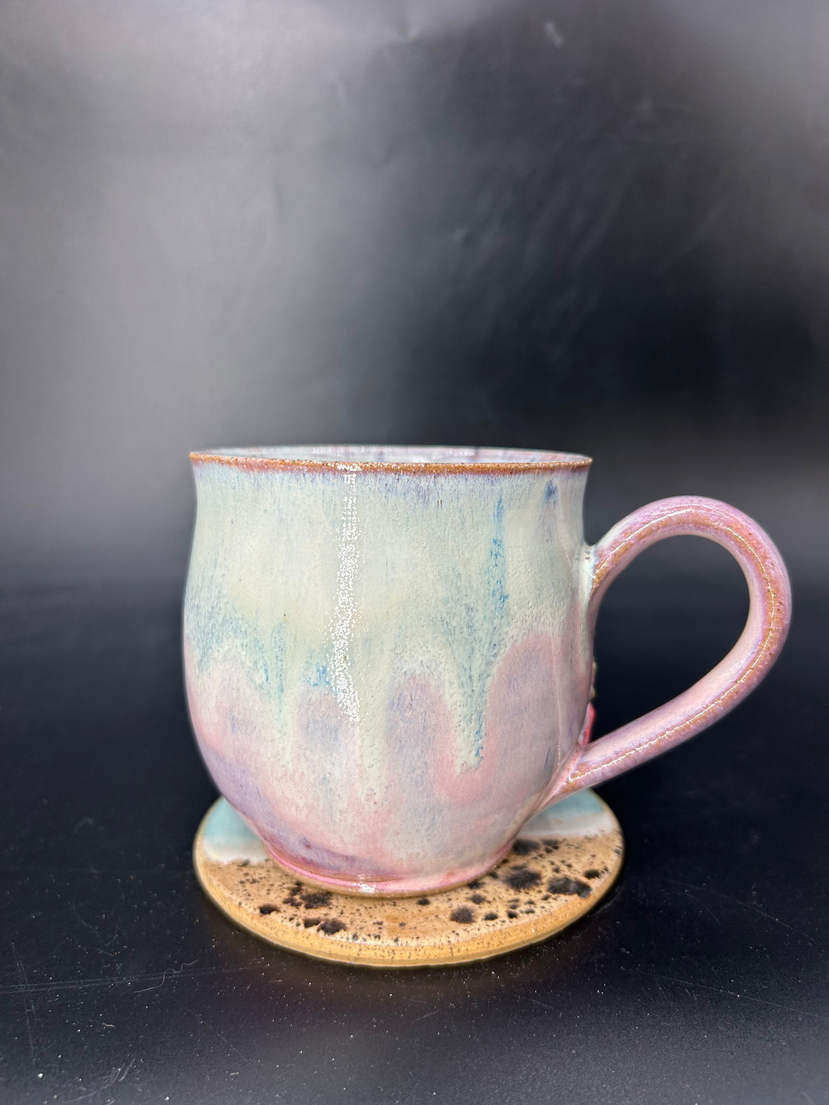 MEDIUM turtle / whale shark mug 6