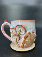 MEDIUM fairy door / mushroom mug 5