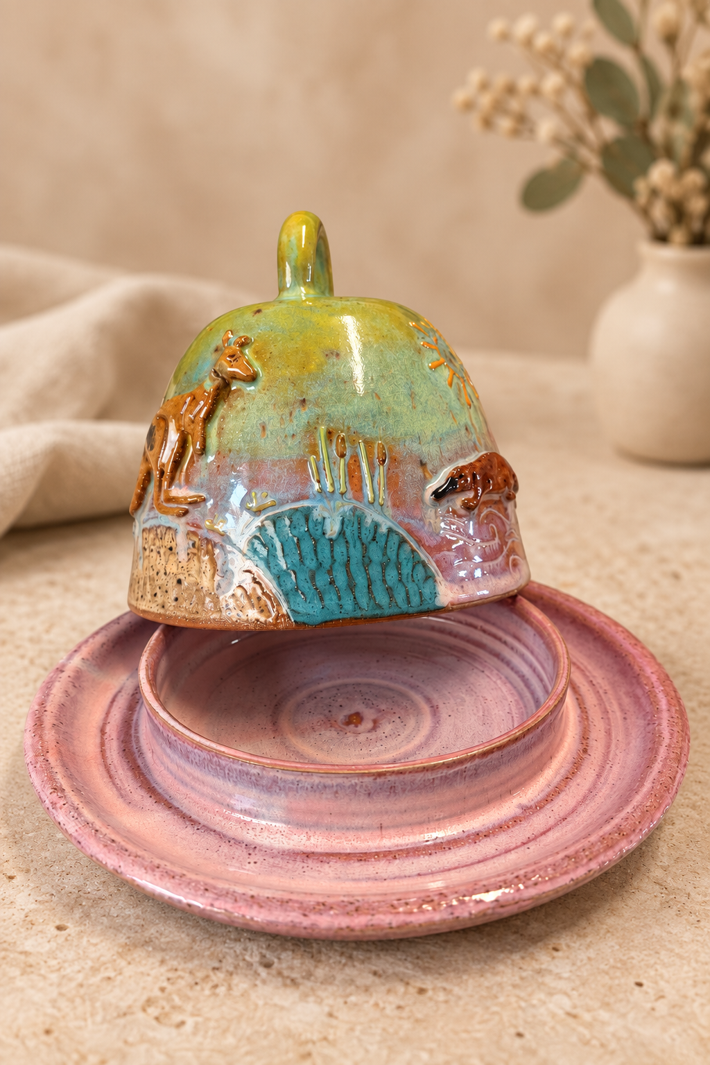 Australian Animal Butter Dish