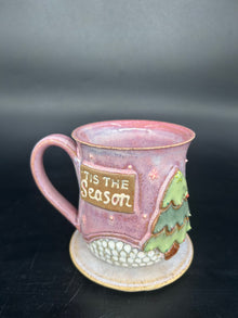 MEDIUM Christmas tree mug 6 - TIS THE SEASON