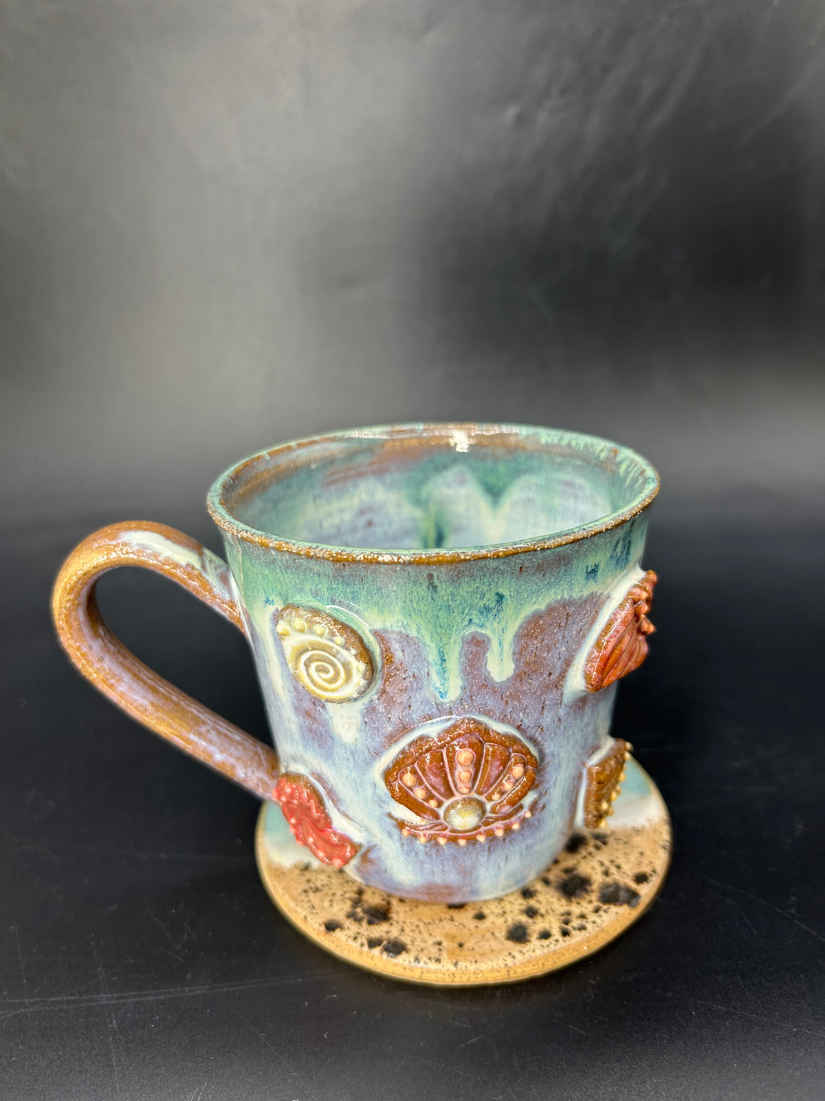 SMALL shell mug