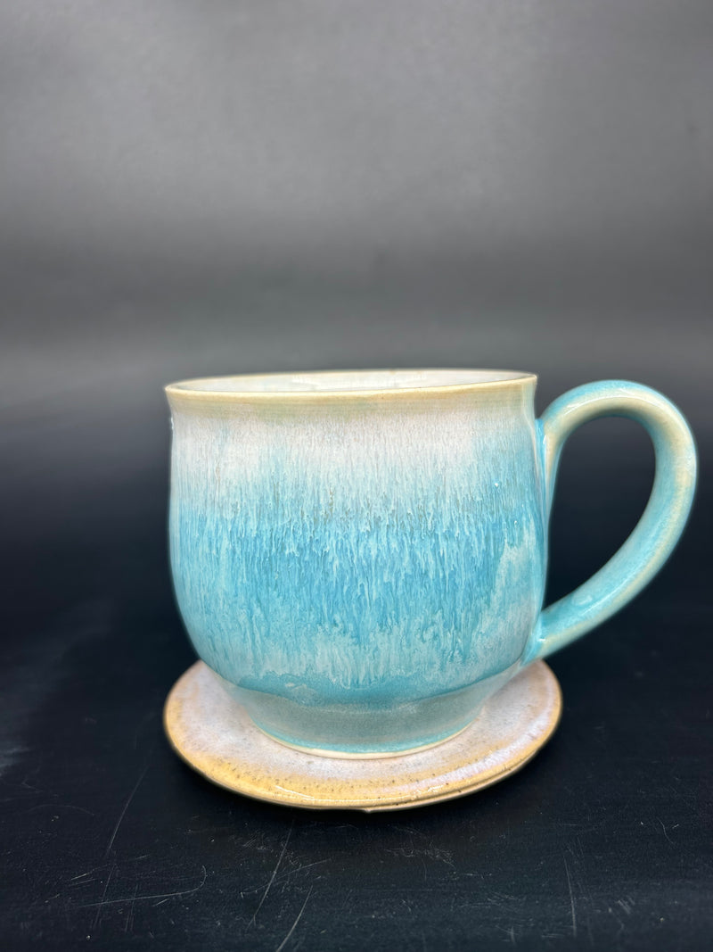 MEDIUM leopard shark mug 2