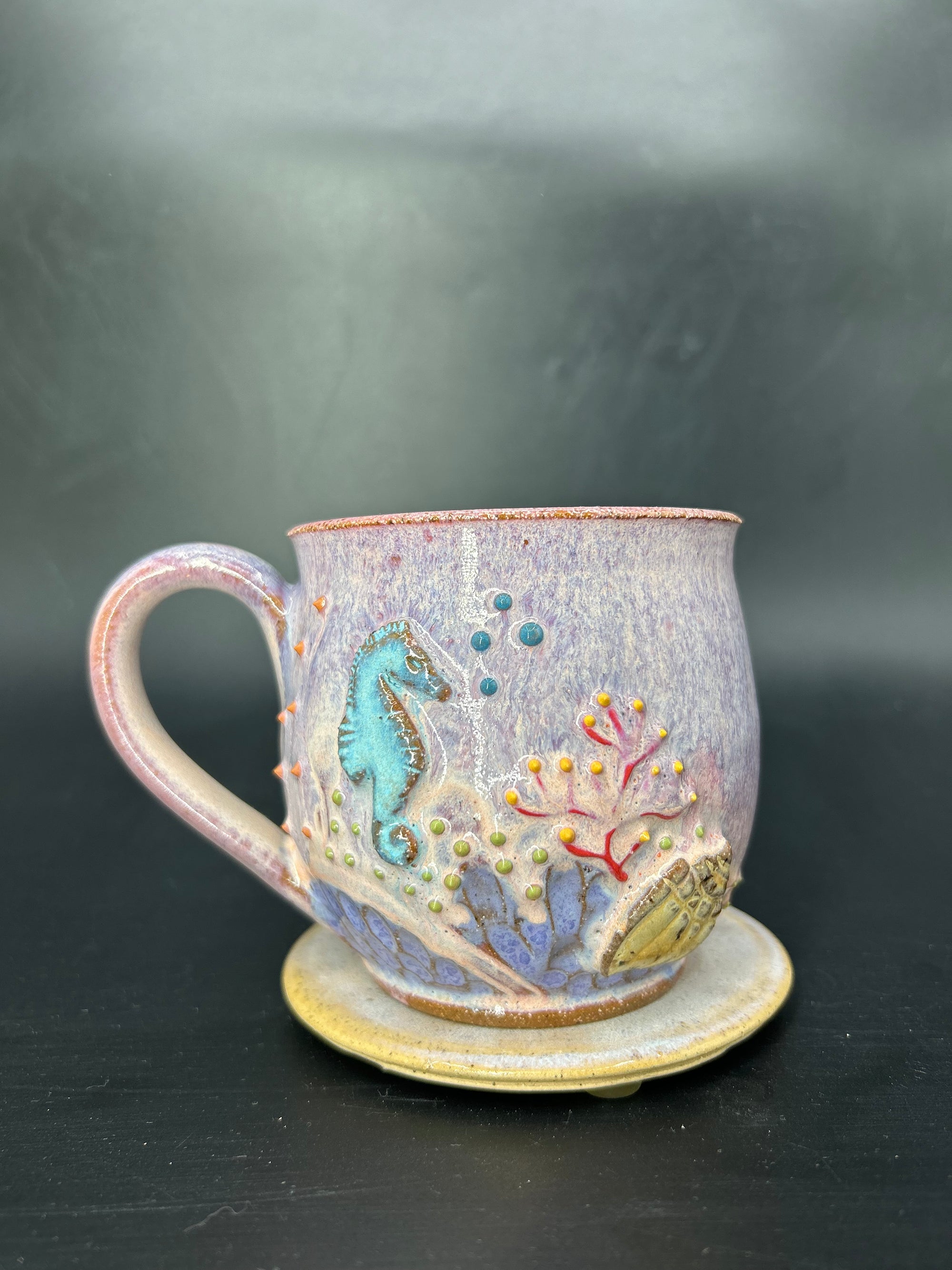 MEDIUM seahorse mug 4