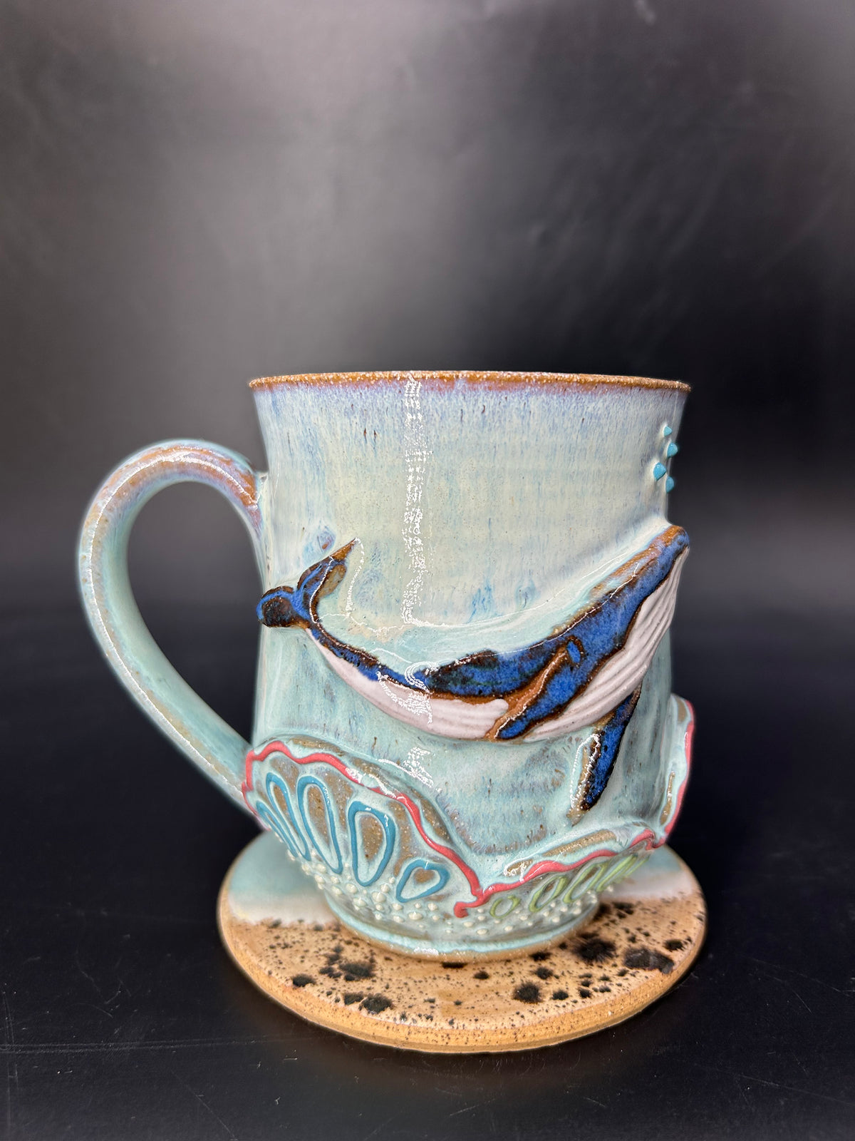 MEDIUM whale mug 15