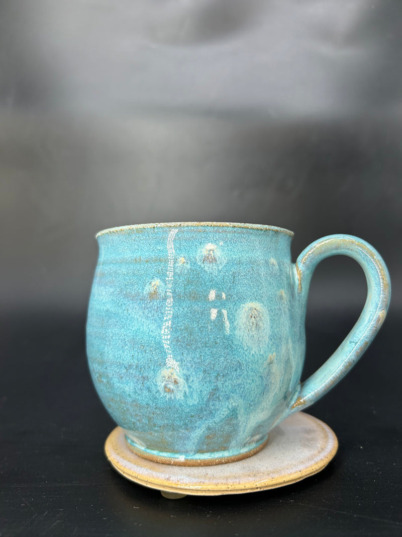 MEDIUM turtle / swimmer mug 11