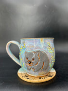 MEDIUM Australian wombat mug 2