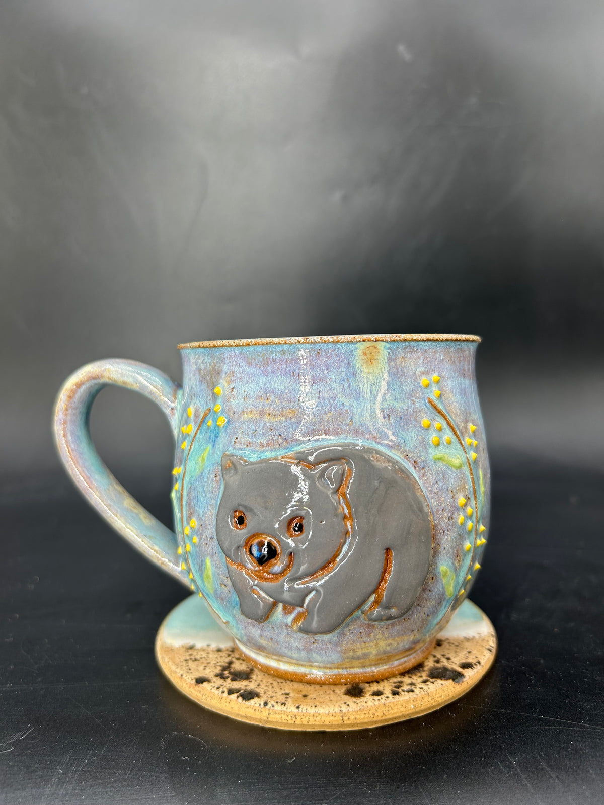 MEDIUM Australian wombat mug 2
