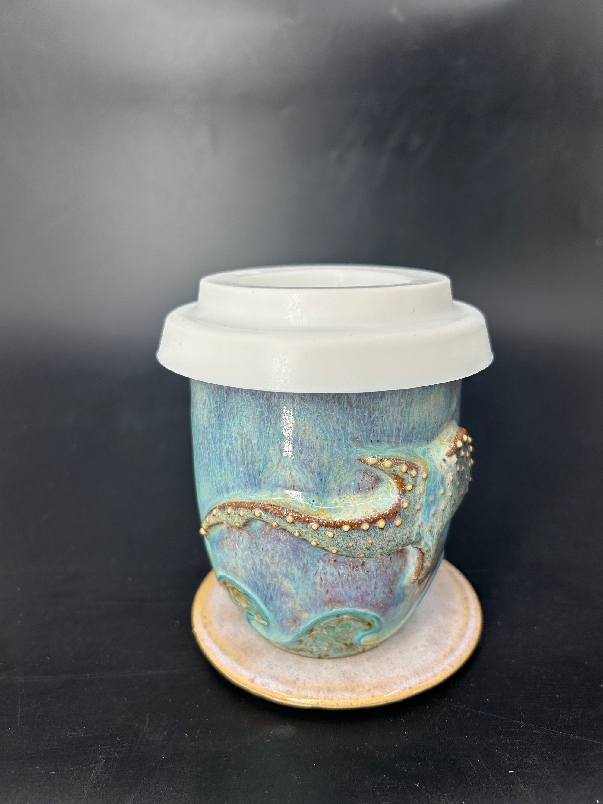 SMALL whale shark KEEP CUP