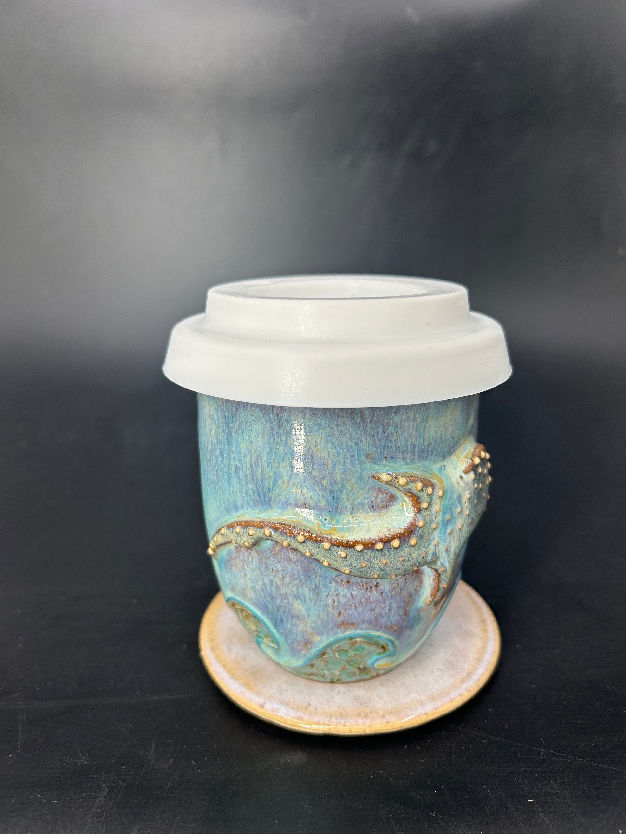 SMALL whale shark KEEP CUP