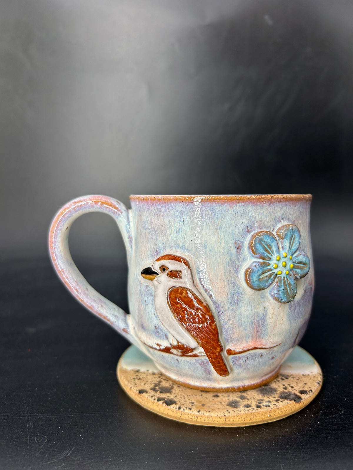 MEDIUM Australian kookaburra mug 12