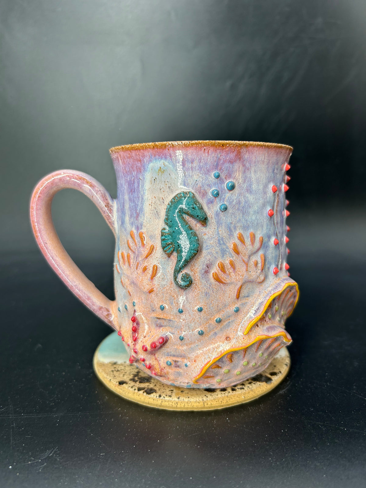 IMPERFECT - seahorse mug