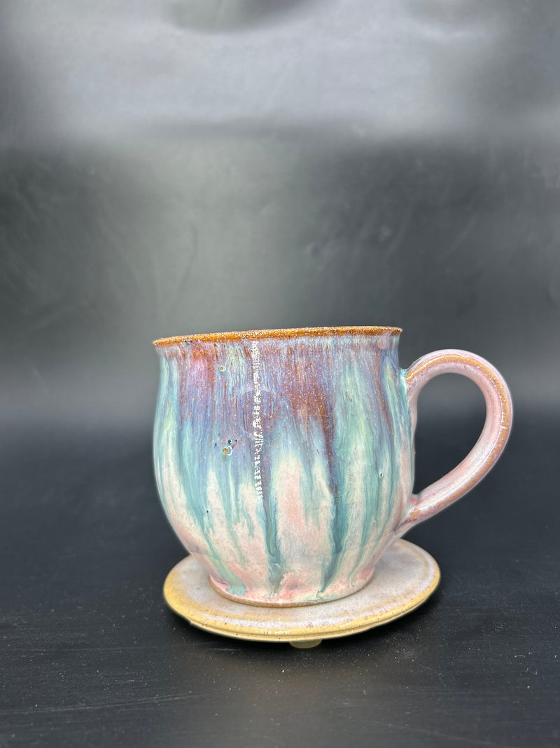 MEDIUM moon / moth mug 12