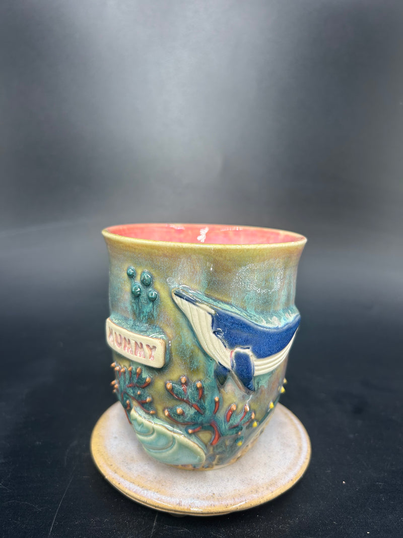 SMALL whale TUMBLER / MUMMY