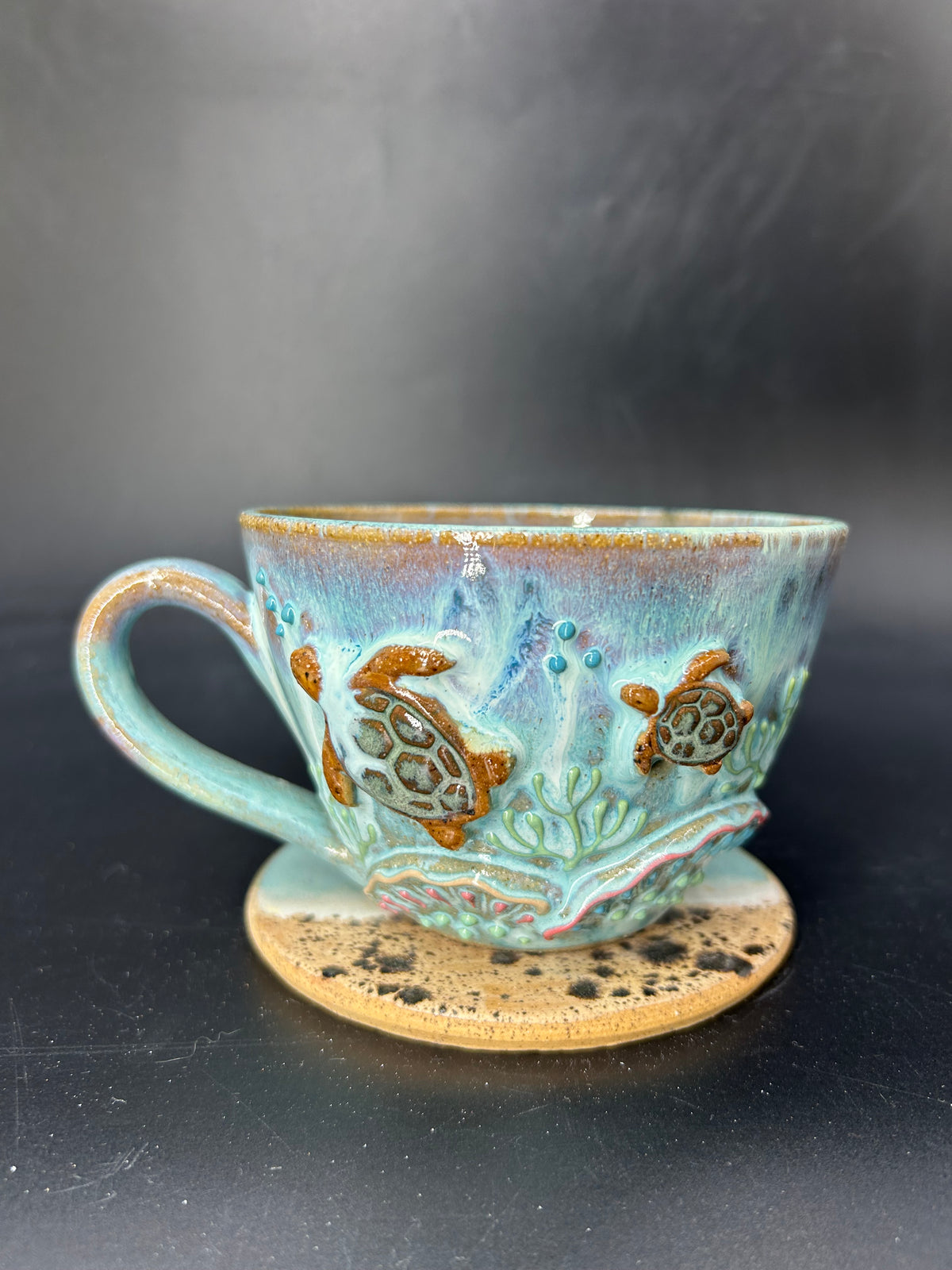 SMALL turtle cup 9