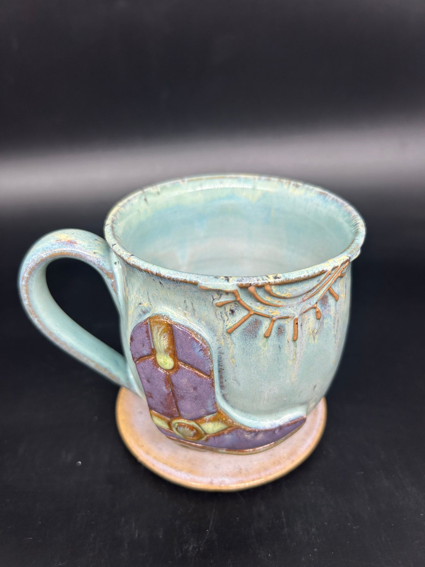 MEDIUM country cowgirl boot mug 27