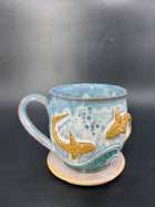 MEDIUM leopard shark mug 2