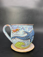 MEDIUM whale shark / swimmer mug 2