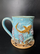MEDIUM - Leopard Shark Mug 001