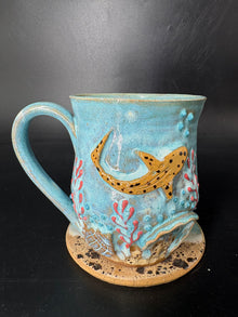 MEDIUM - Leopard Shark Mug 001