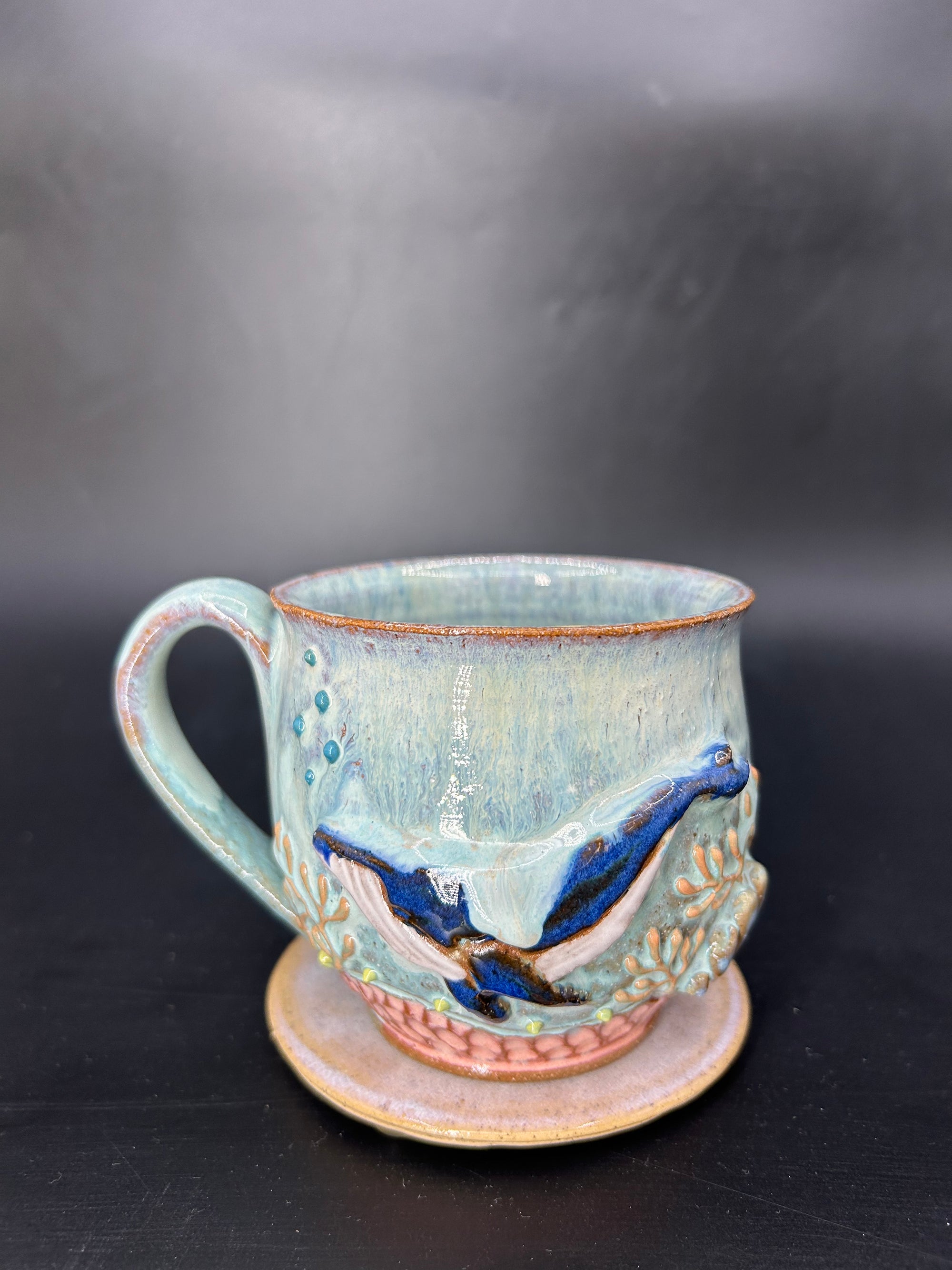 MEDIUM whale mug 6