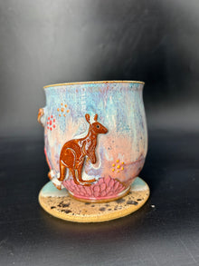 MEDIUM Australian kangaroo mug 15