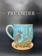 PRE ORDER - MEDIUM Australian kangaroo mug 1