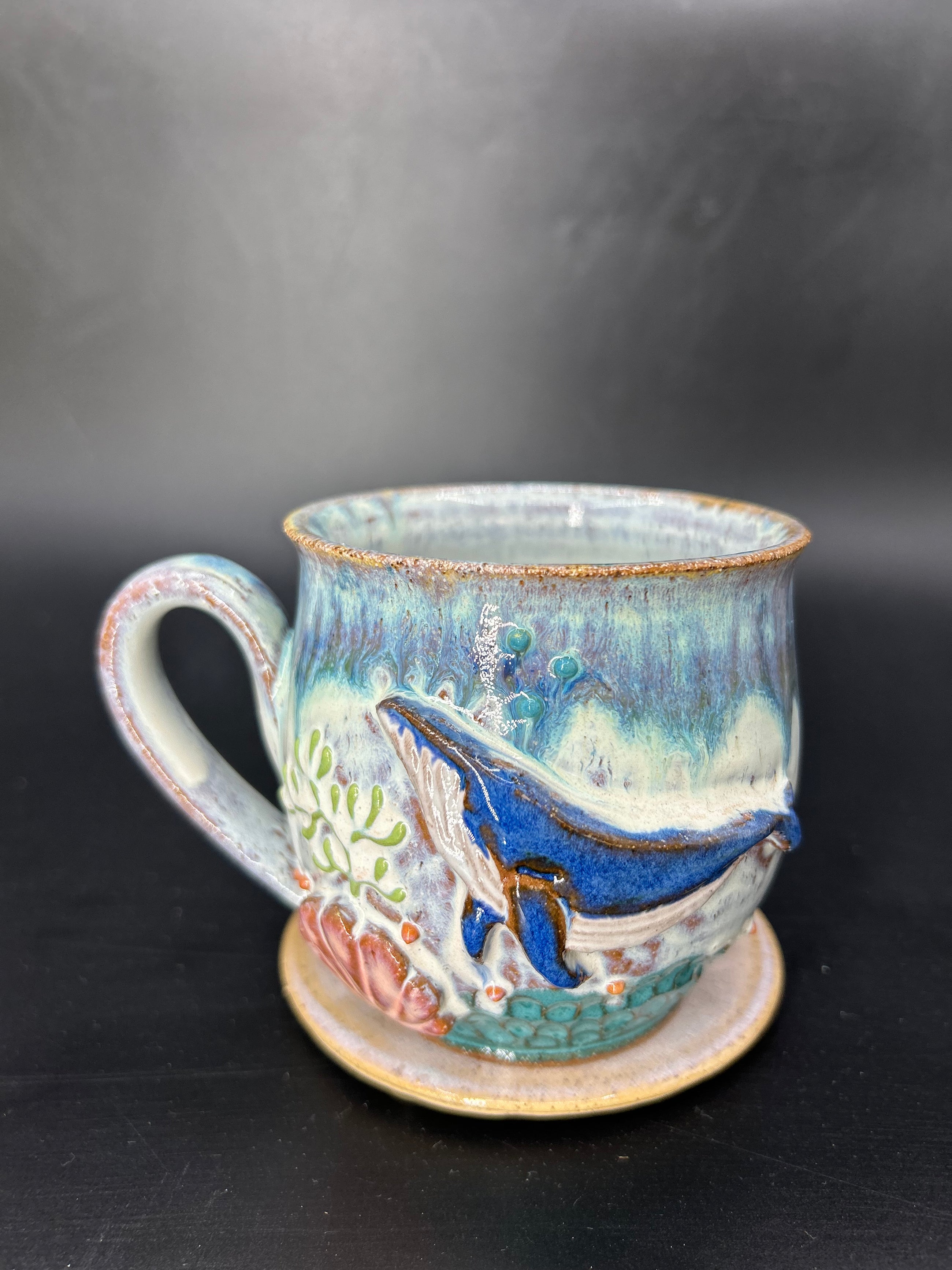 MEDIUM whale mug 11