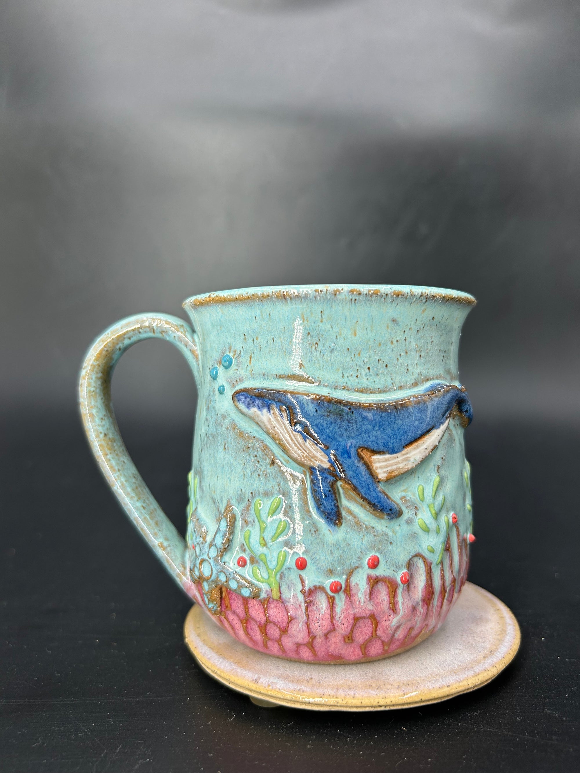 IMPERFECT whale mug