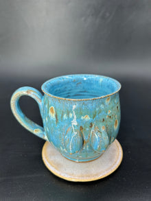 MEDIUM speckle boobie mug