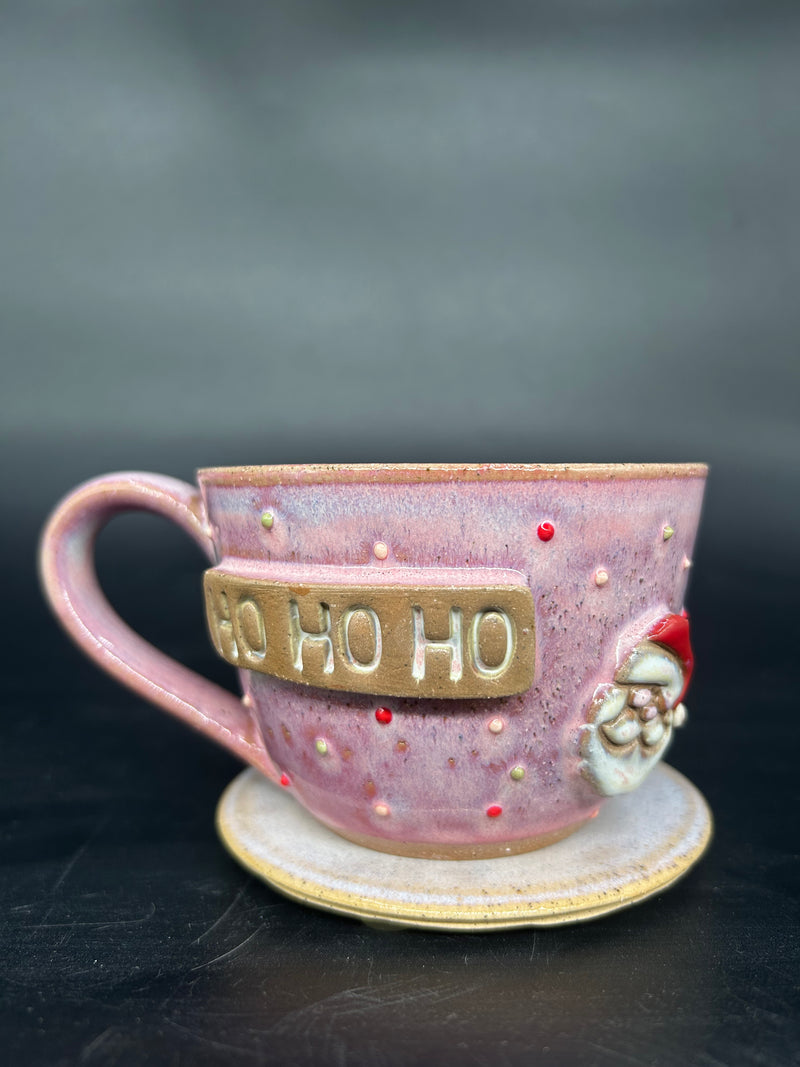 Santa Coffee Cup 5  - HO HO HO