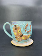 MEDIUM country cowgirl boot mug 2