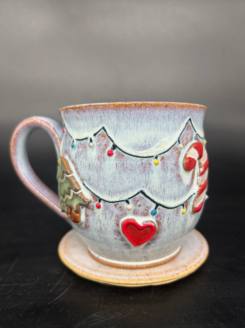 MEDIUM quirky Christmas mug 7