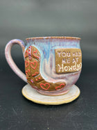 MEDIUM country cowgirl boot mug 1