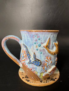 MEDIUM - Whale Shark / Leopard Shark Mug 001